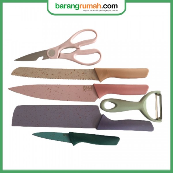 Pisau Set BMW Seramik Isi 6